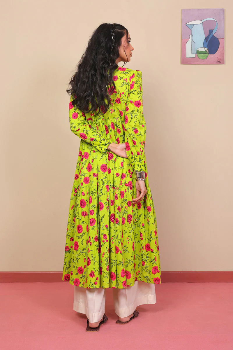 Marigold Tiered Dress - Image 4