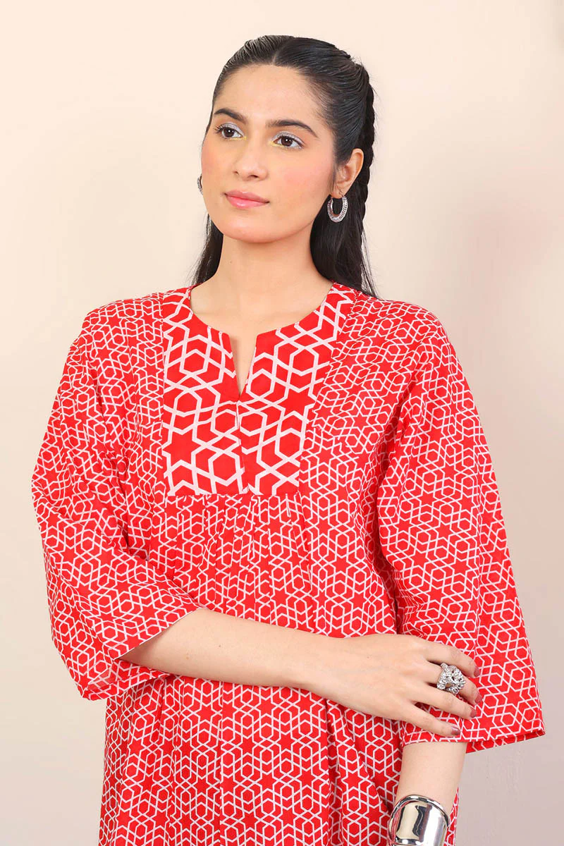 Geometric Kurta - Image 2