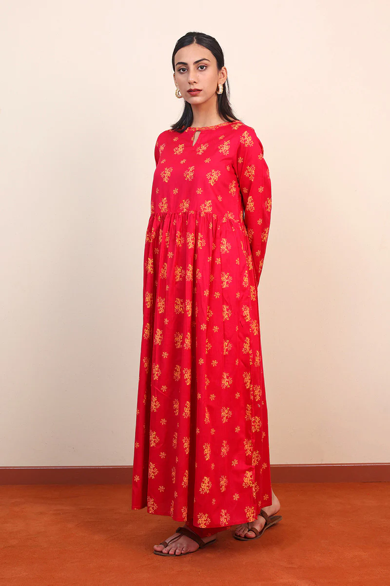 Tarkashi Printed Dress - Image 3