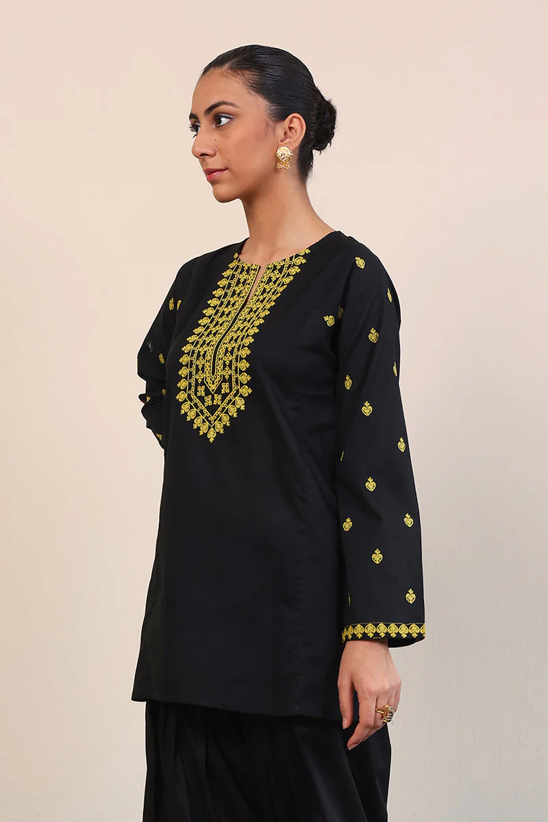 Gul Meena Ebony Kurti - Image 3