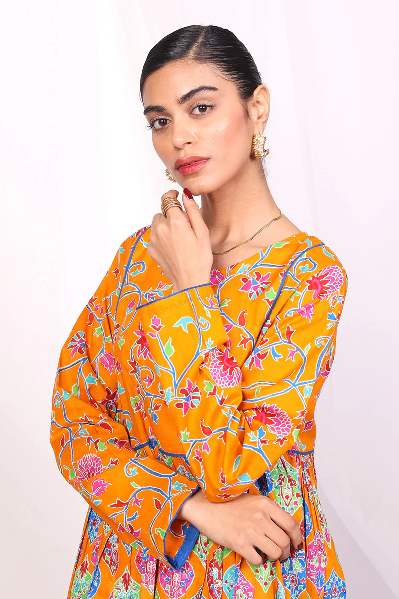 Kani Print blocked Top - Image 2
