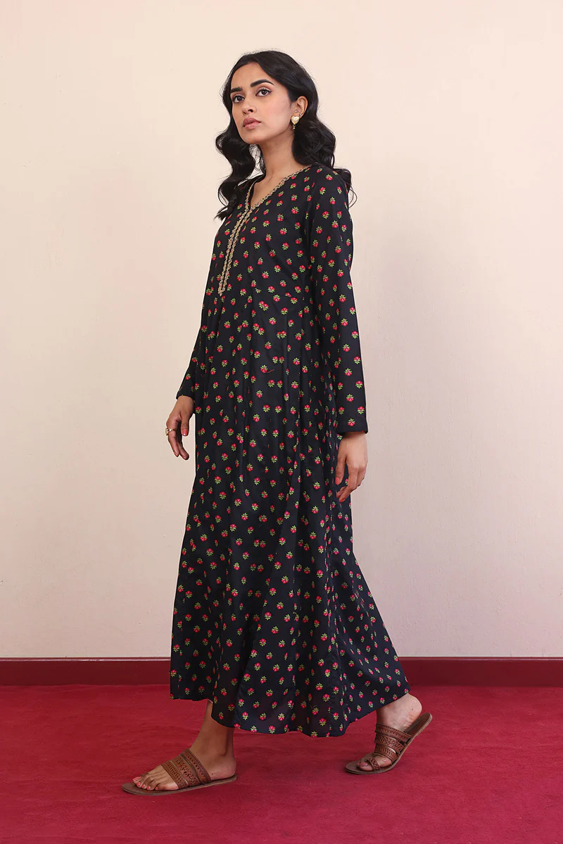 Afghani Flared Dress - Image 3