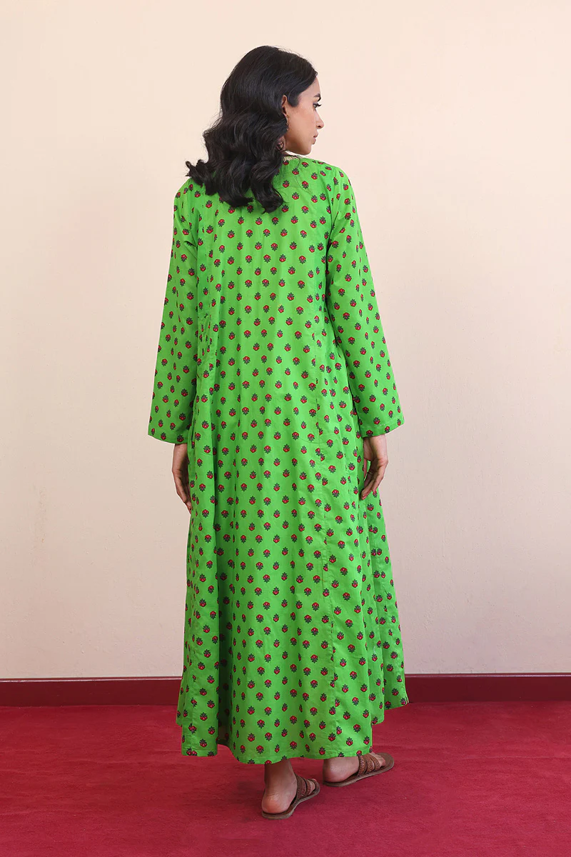 Afghani Flared Dress - Image 4