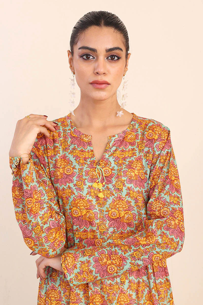Rumaal Tiered Dress - Image 2