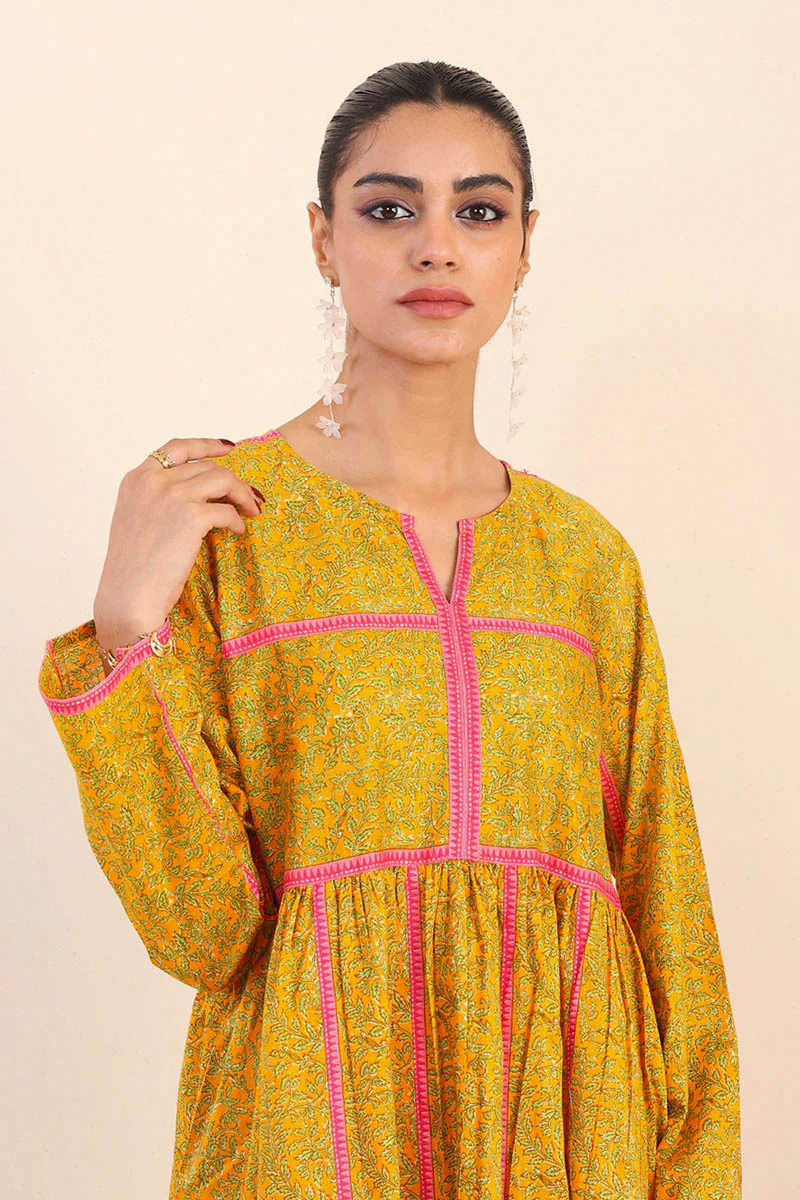 Carnation Flared Kurta - Image 3