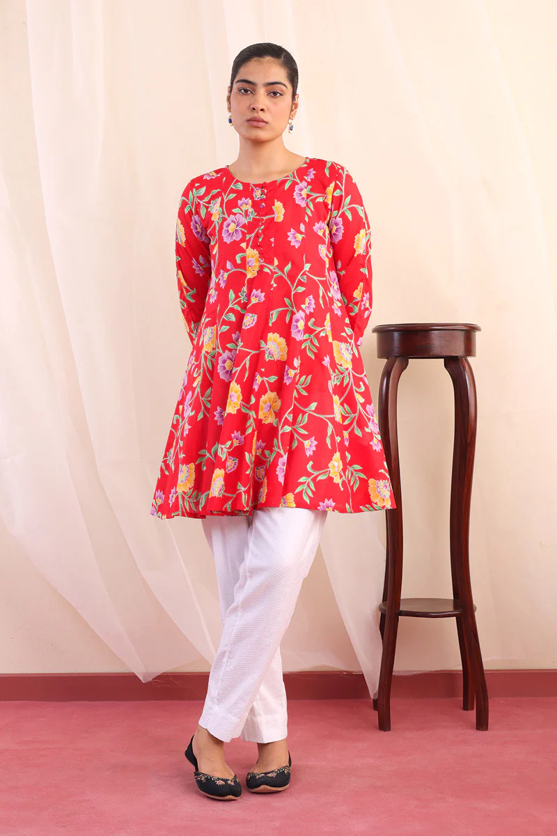 Thai Batik Peplum - Image 9