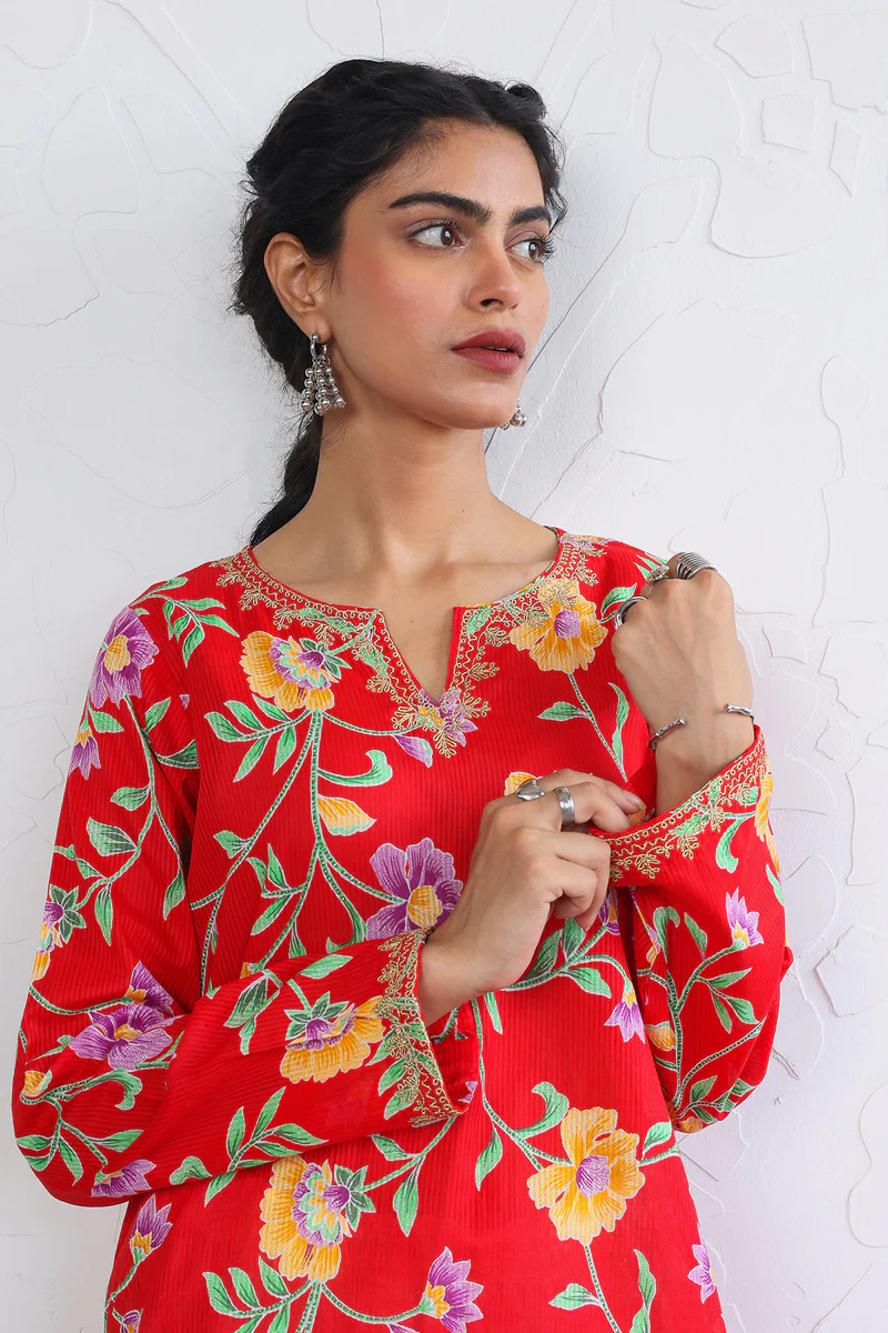 Vibrant Thai Batik Shirt - Image 2