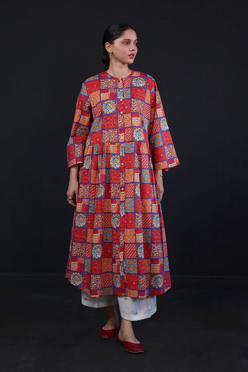 African Batik Dress - Image 6