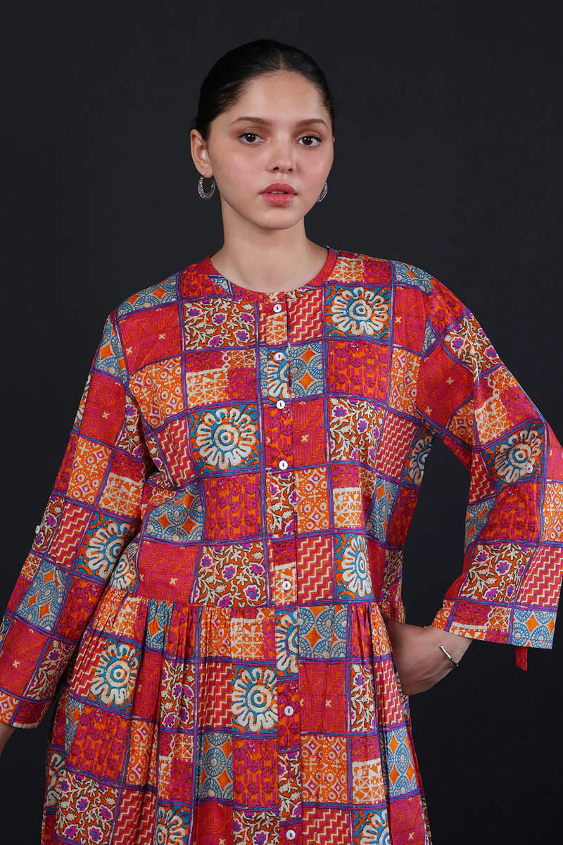 African Batik Dress - Image 7