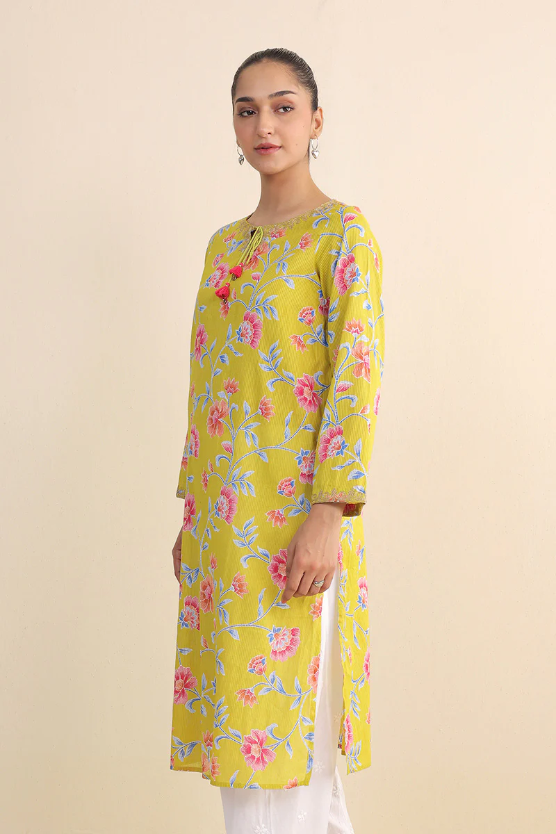 Thai Batik Tasseled Shirt - Image 7