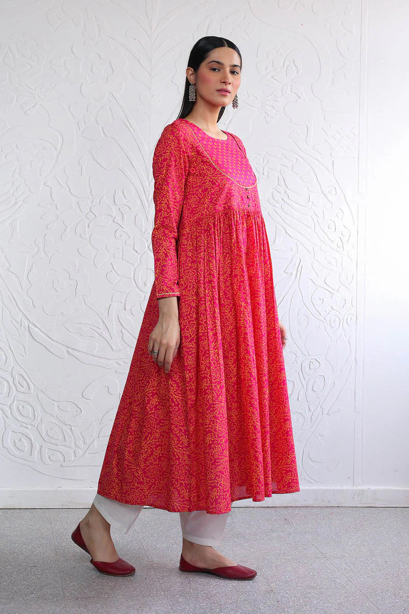 Sherbet Flared Dress