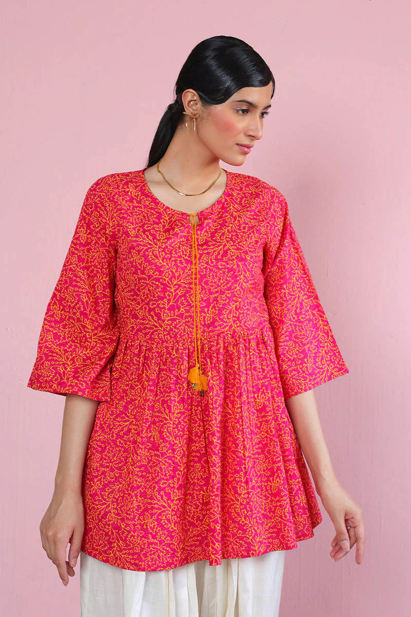 Sherbet Peplum Top - Image 12