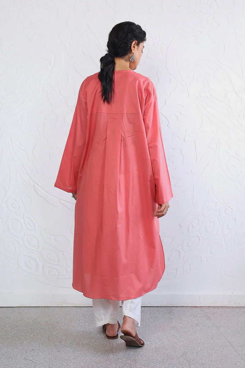 Meena Chai Pink Kurta - Image 4