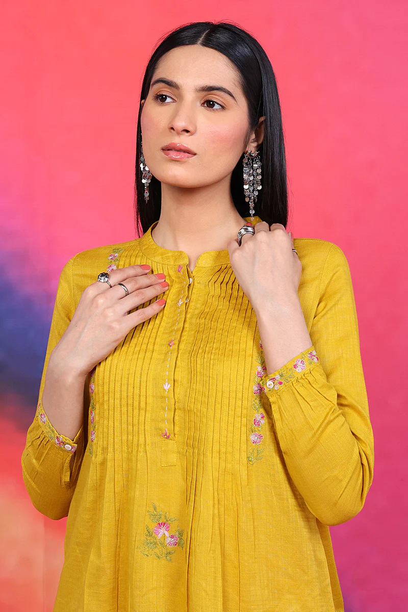 Sunehri Phool Kurta - Image 2