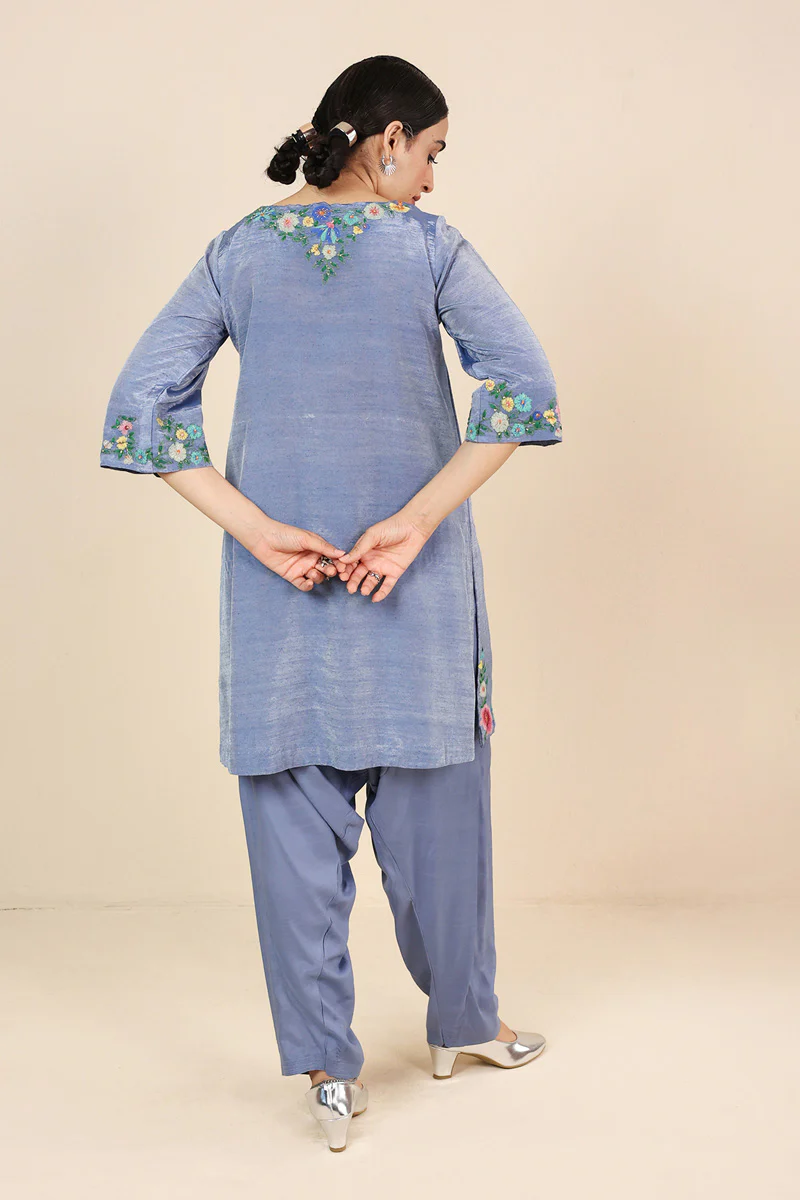 Art Deco Chinese Kurti 2 Piece - Image 6