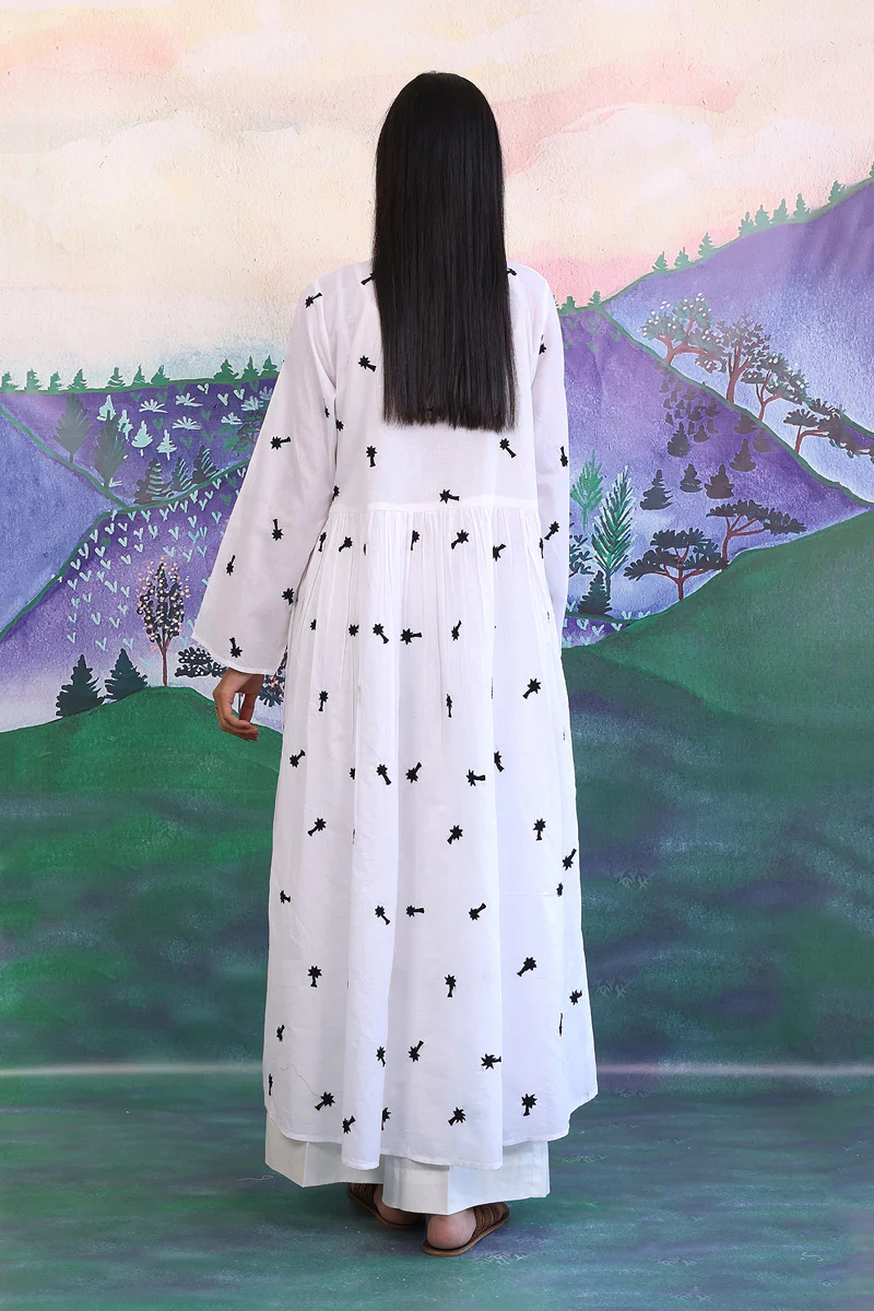 N K R Palm Tree Dress - Image 5