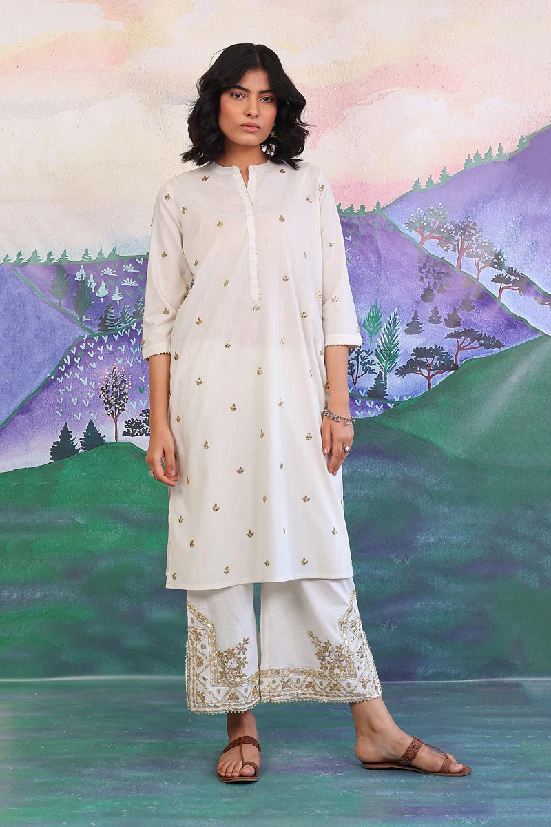 2- Piece Mah e Noor Gota Galore