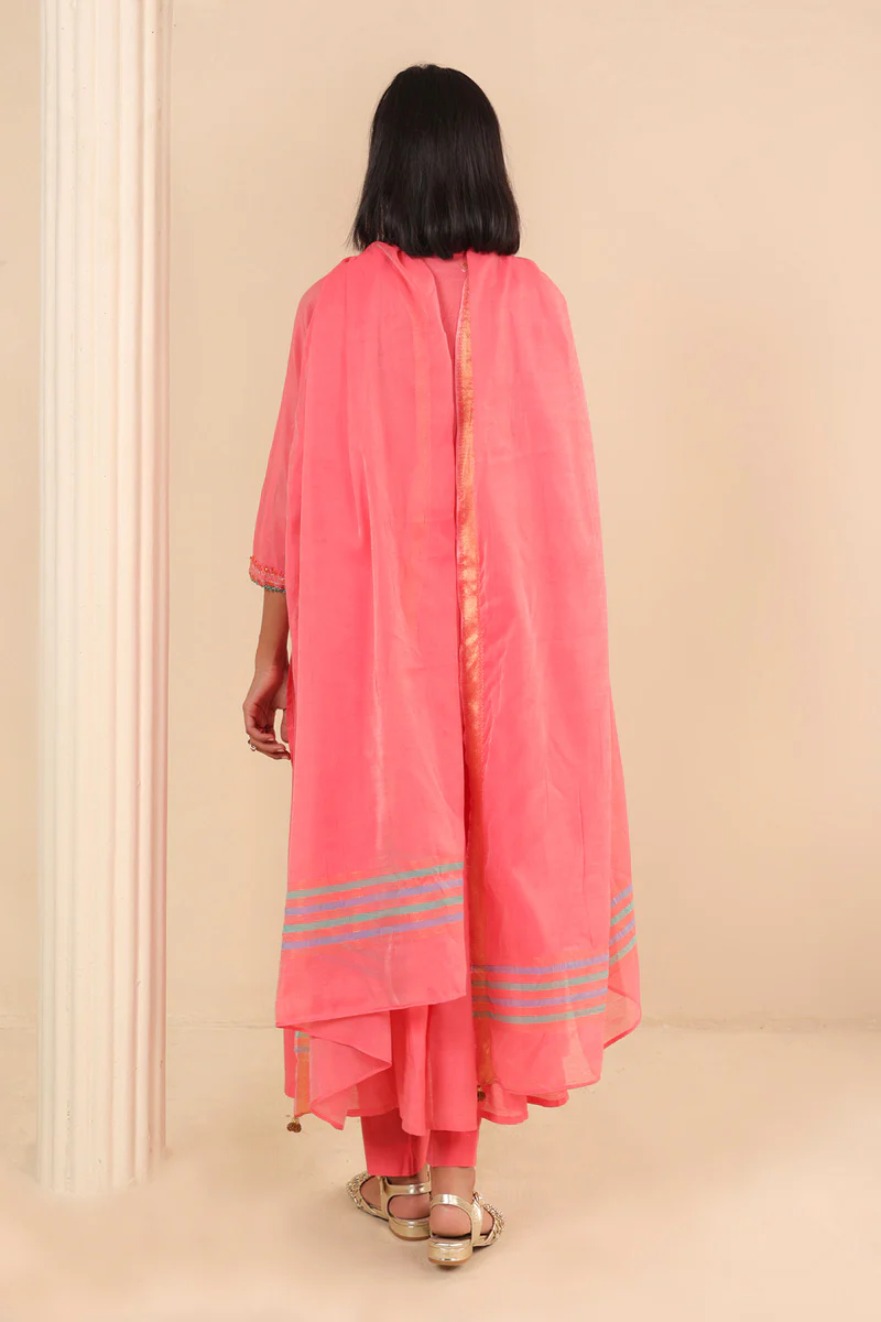 Balochi Begum 3-Piece Embroidered Suit - Image 8