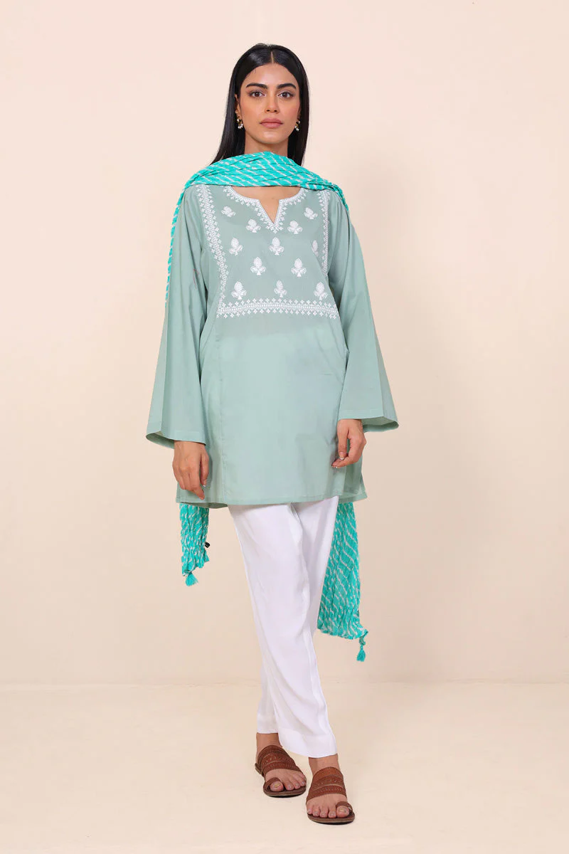 Tie & Dye Print Dupatta - Image 11