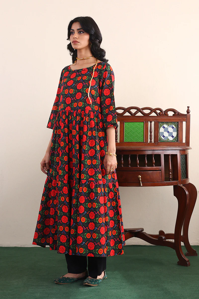 Kitsch Tales Tiered Dress - Image 3