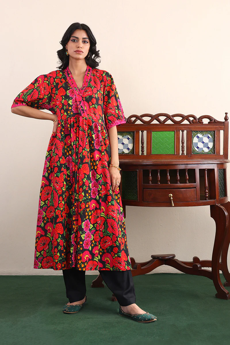 Kitsch Tales Flared Dress - Image 4
