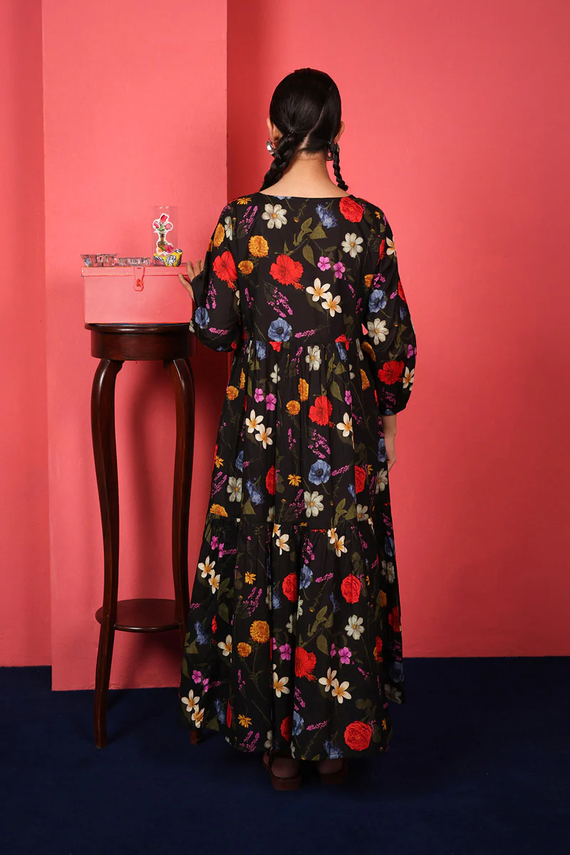 Wild Flower Cascade Frock - Image 2
