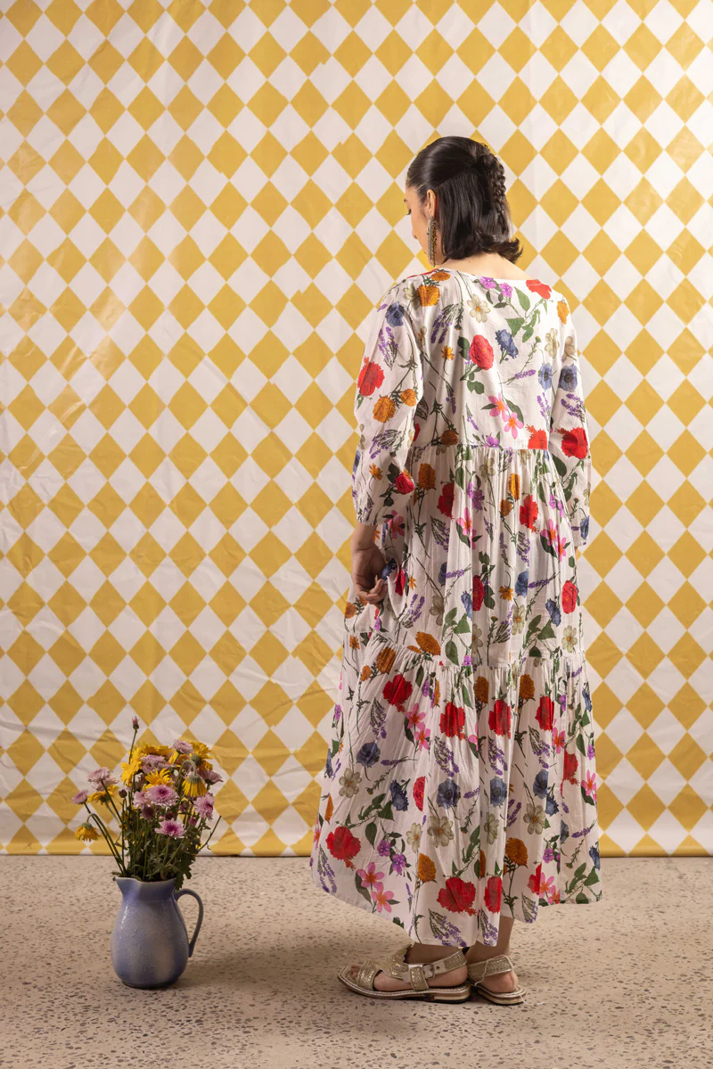 Wild Flower Cascade Frock - Image 20