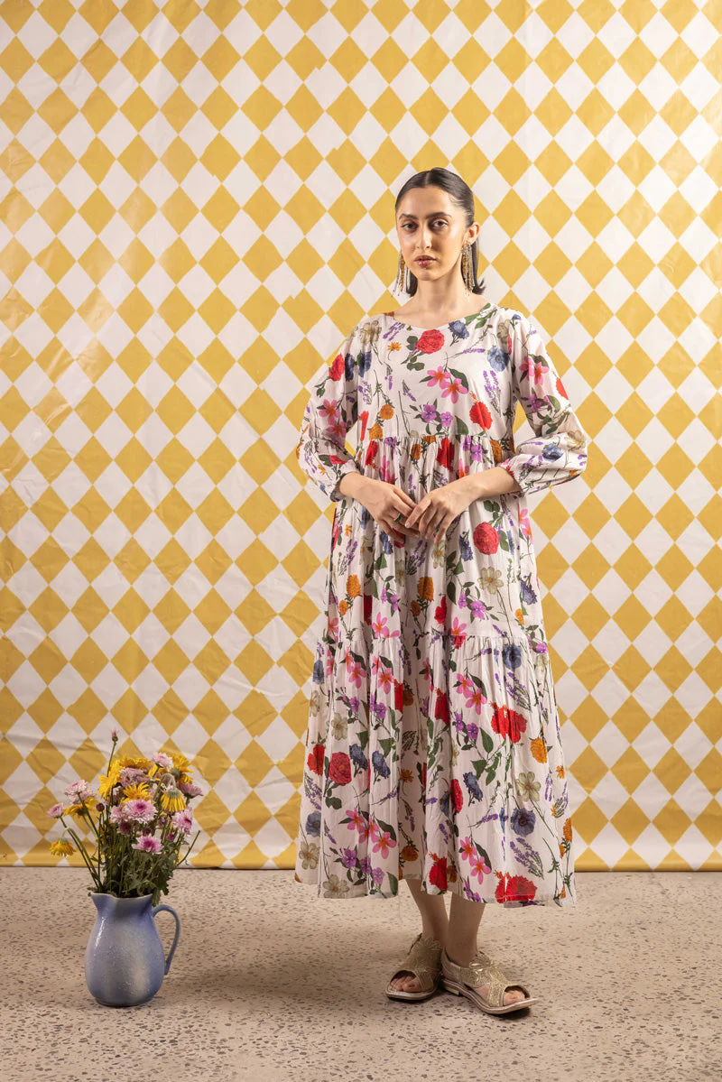 Wild Flower Cascade Frock - Image 21