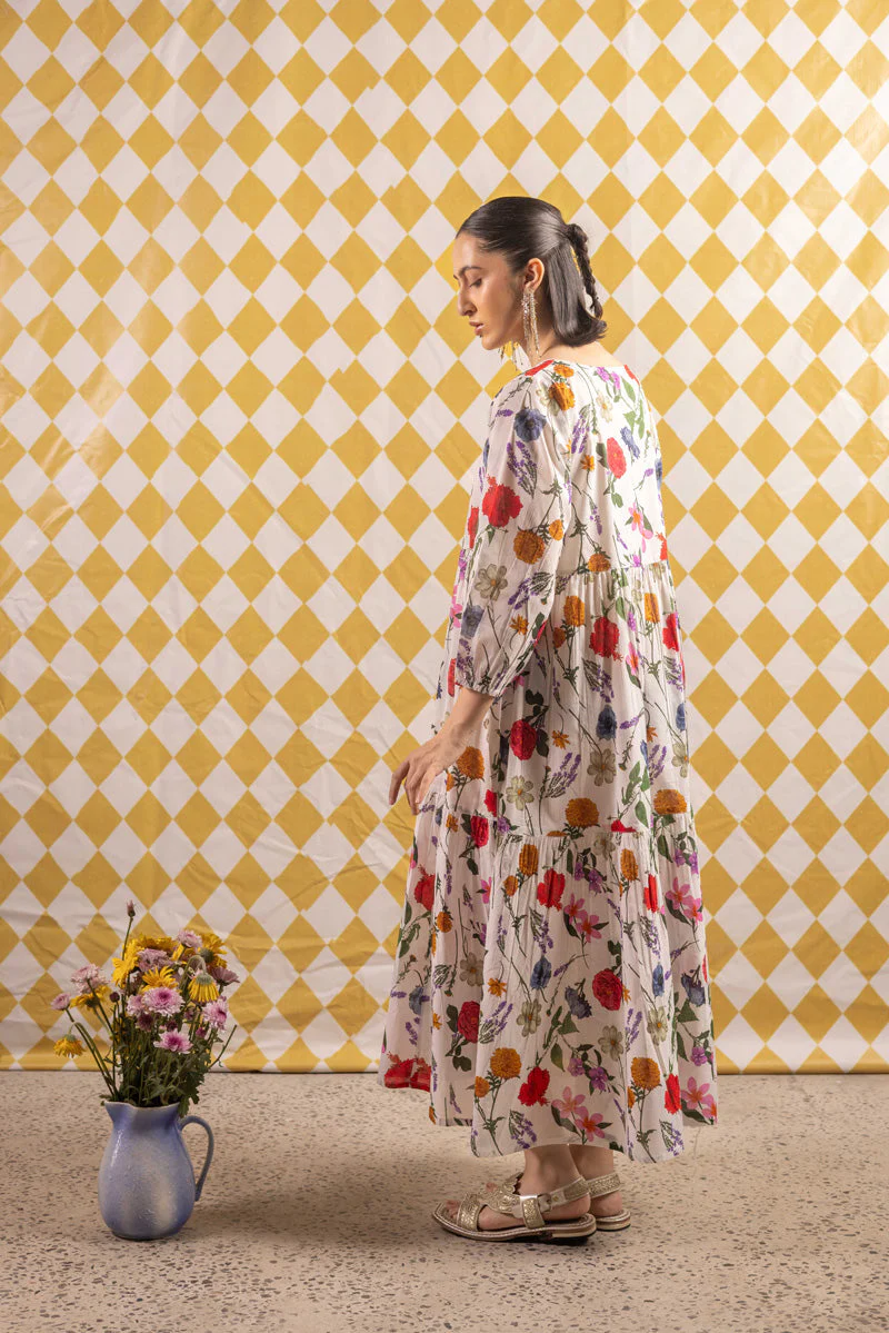 Wild Flower Cascade Frock - Image 23