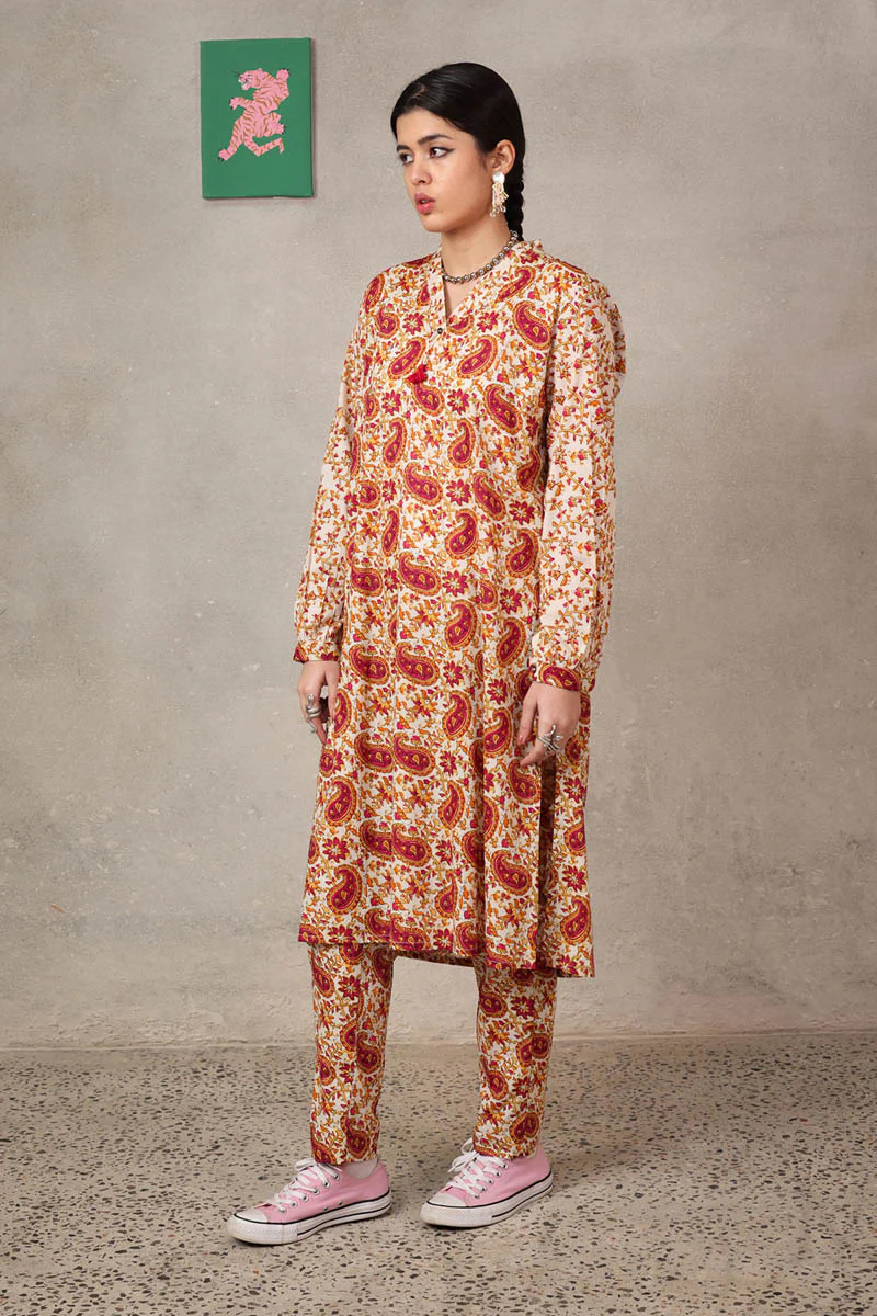 Kalamkari Style Dual-Set - Image 12