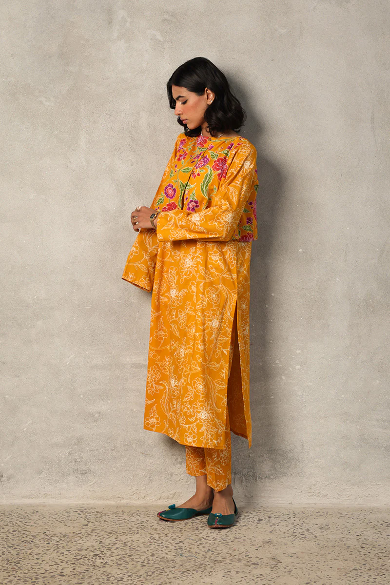 Chintz Garden Koti Ensemble - Image 5