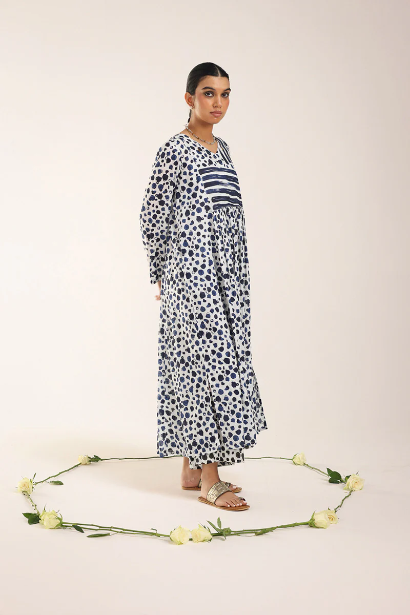Brush Strokes Art Kurta - Image 16