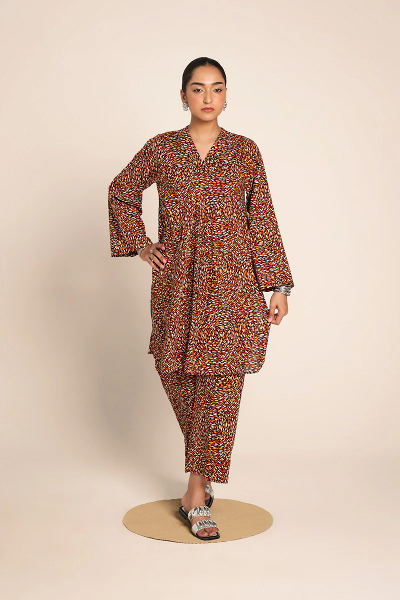 Flared Spiral Co-ord Set - Image 12