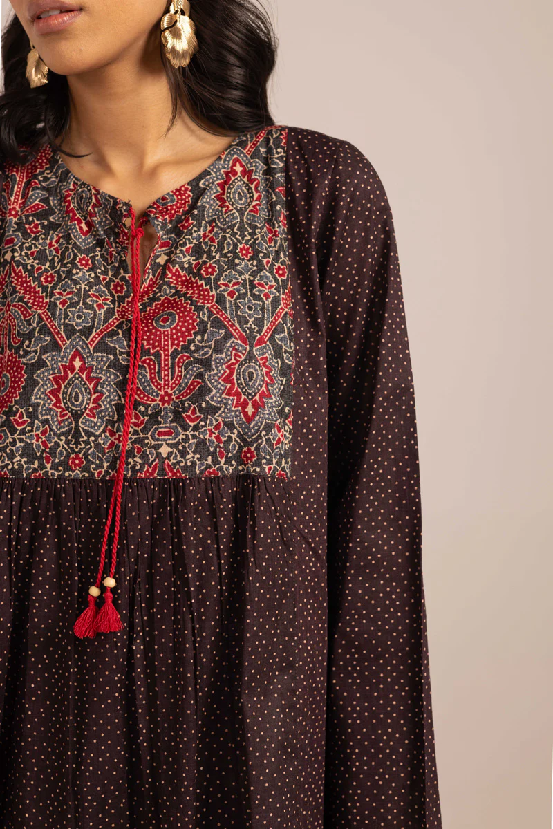 Ajrak Tales Twirl Frock - Image 10