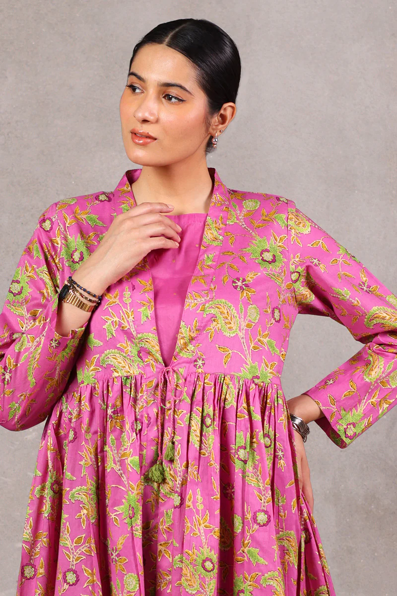 Zeba Gilded Floral Set - Image 12