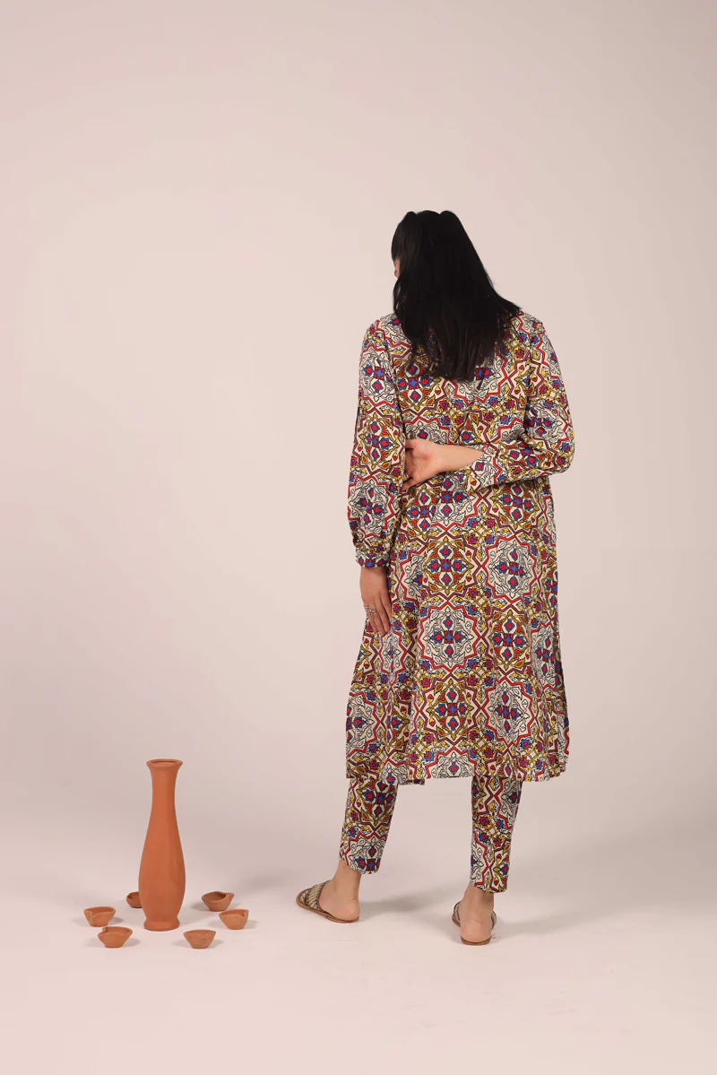 Persian Tiles Pocket Co-ord Set - Image 8