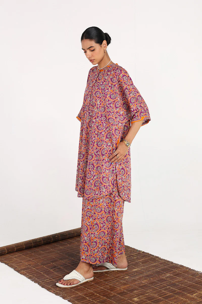 Printed Saru Ensemble - Image 7