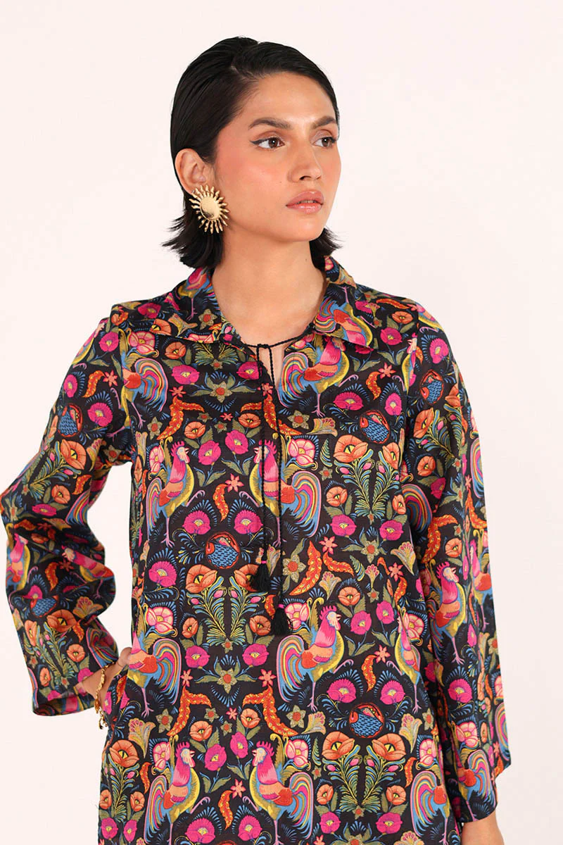 Rooster Folk Flair Co-Ord Set - Image 3