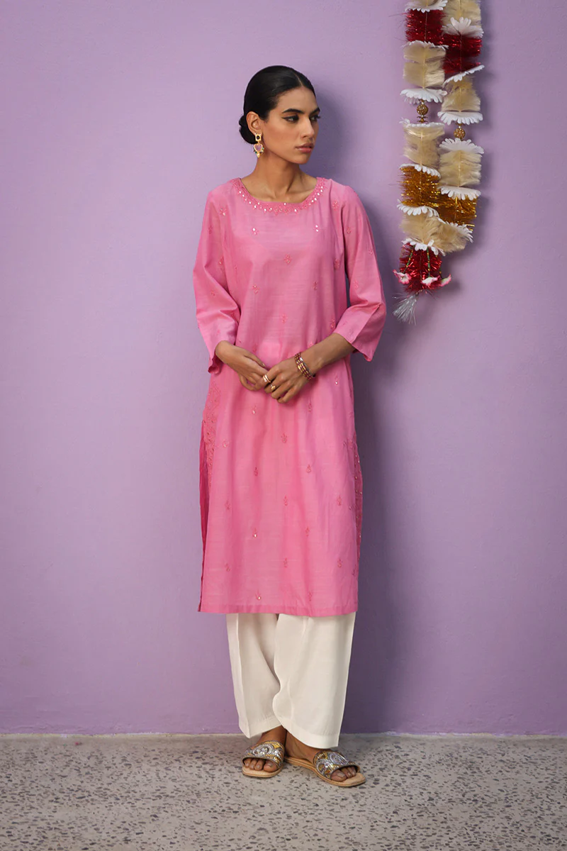 Aina Resham Kurta - Image 4