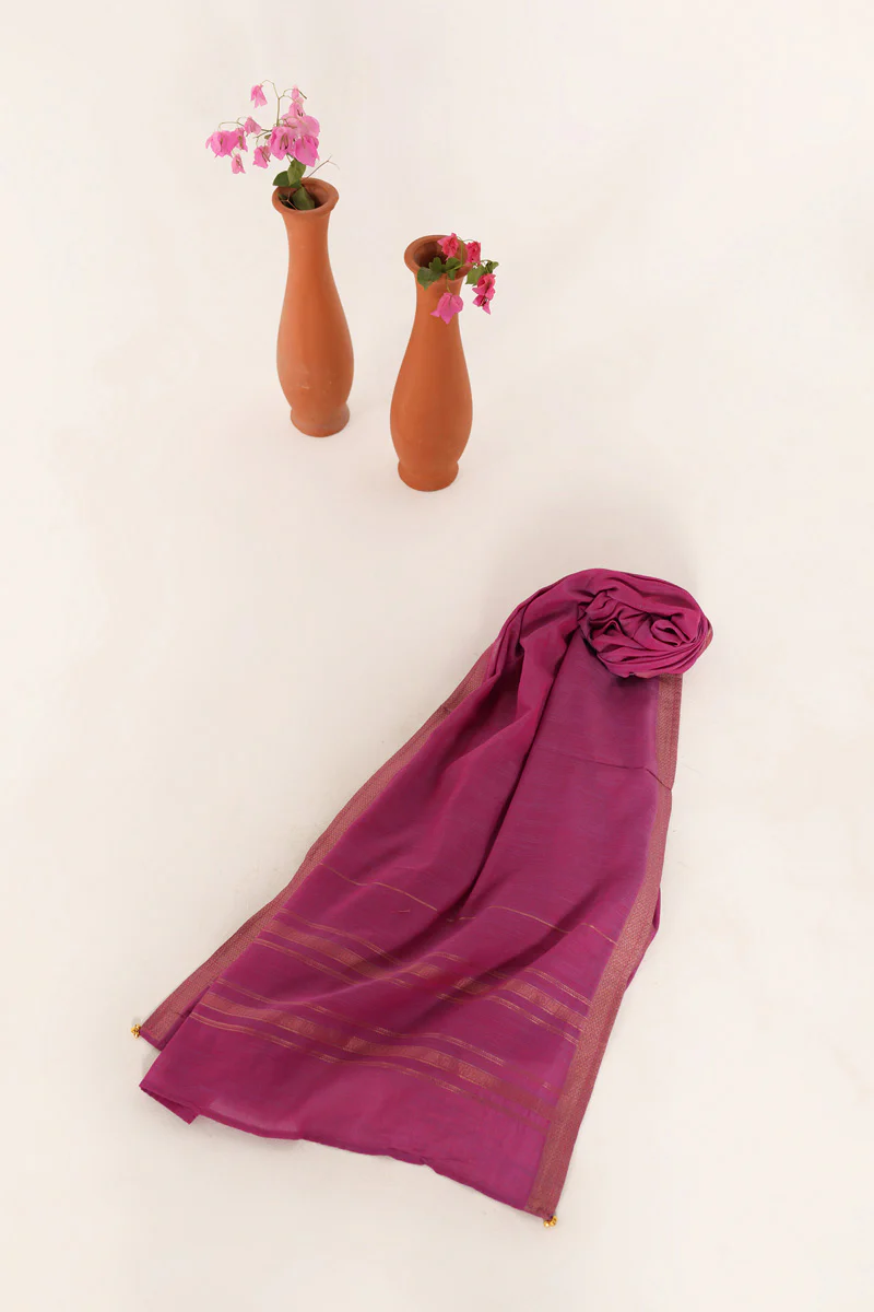 Zareen Beaded Blush Dupatta