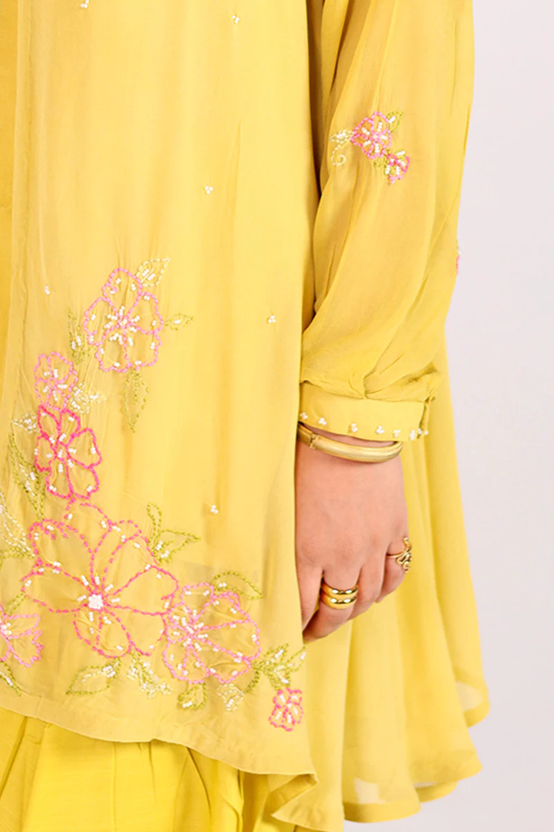 Summer Swirl Chiffon Threaded Charm Ensemble - Image 4