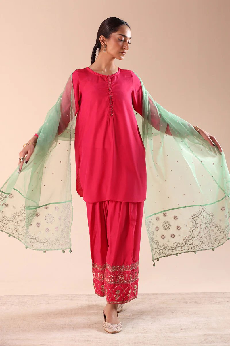 Sequin Dust Dupatta - Image 3