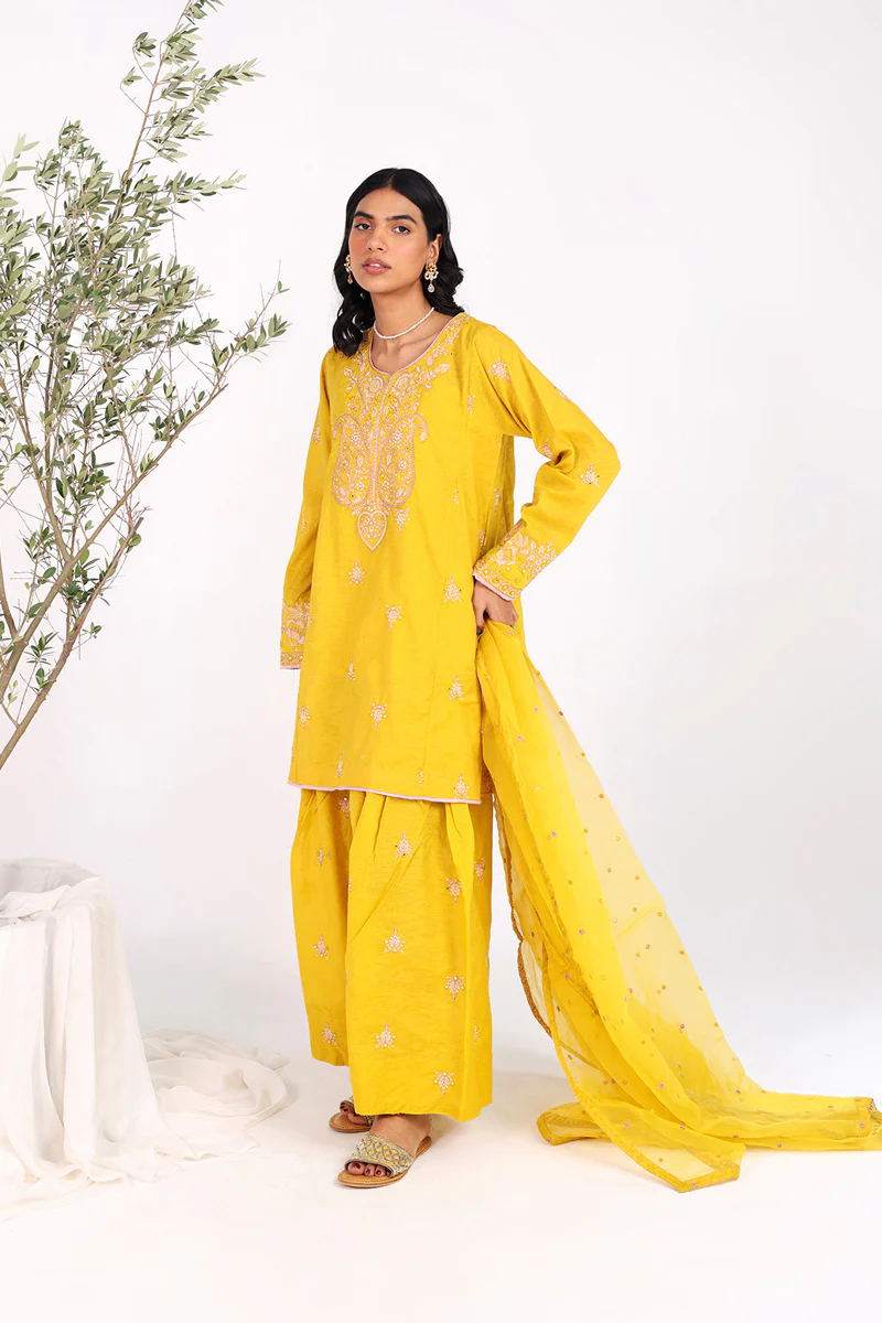 Glitz Panni Resham Rang 3 Piece - Image 3