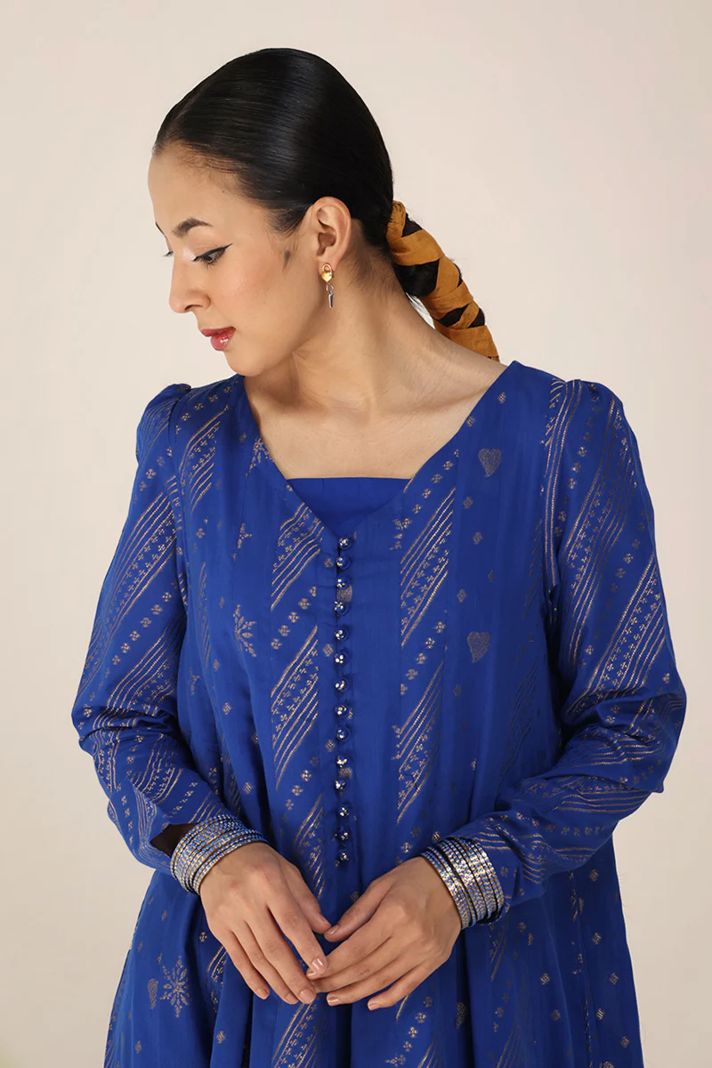 Raat ki Rani Amber Frock - Image 3