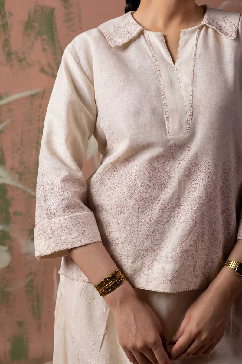 Heartline Embroidered Top - Image 6
