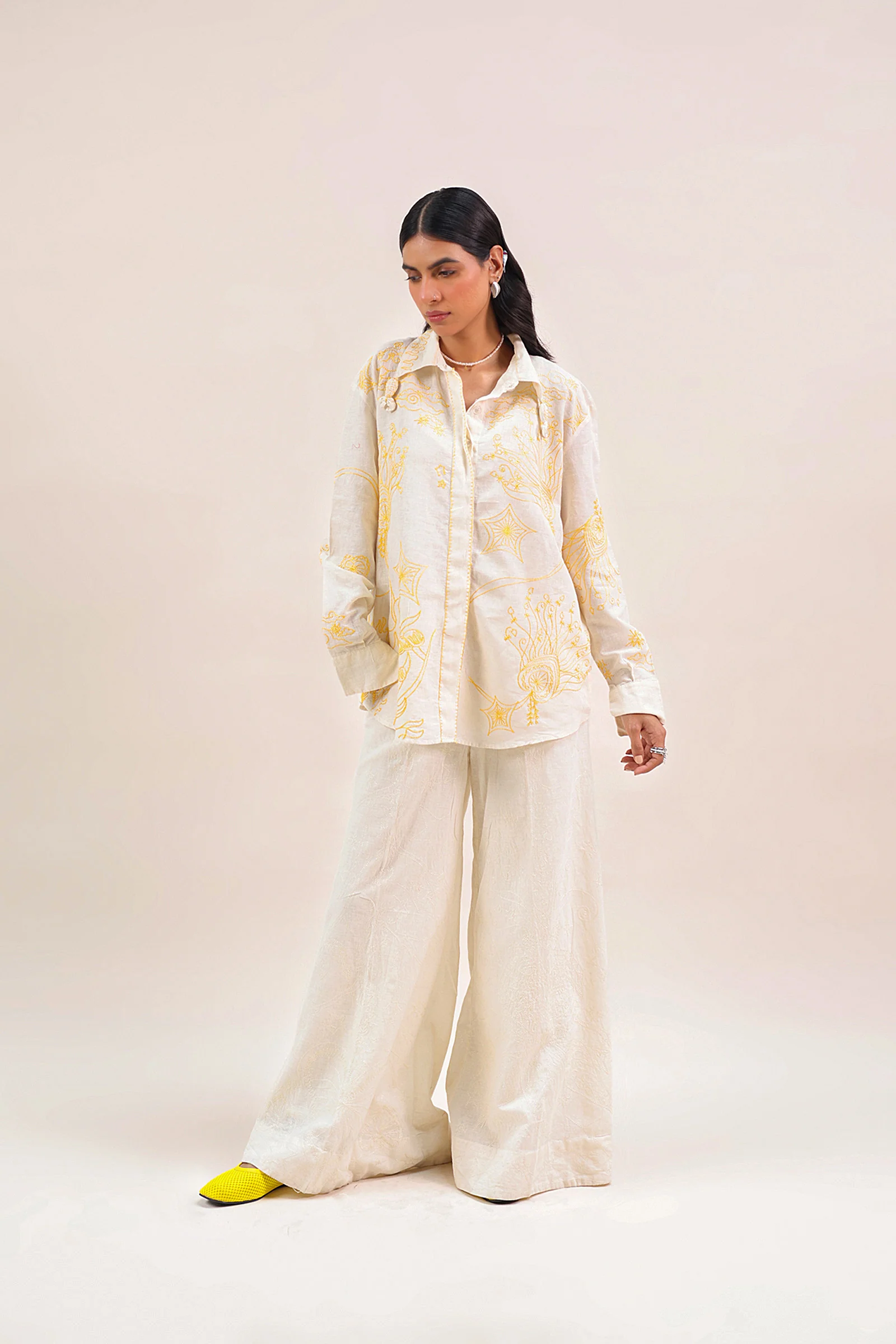 Heart Of Anar Embroidered Trousers - Image 12