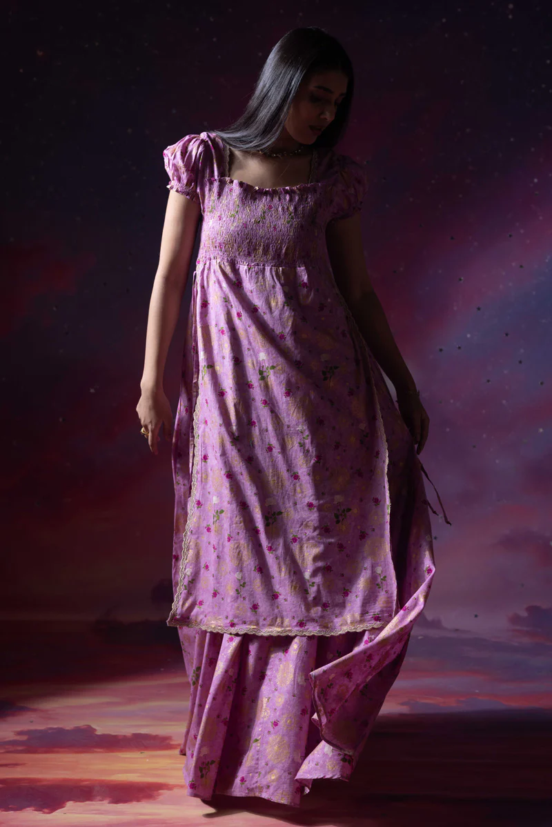 Raazi Ronak Smocked Dress - Image 11
