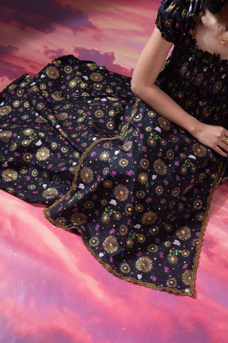 Raazi Ronak Smocked Dress - Image 5