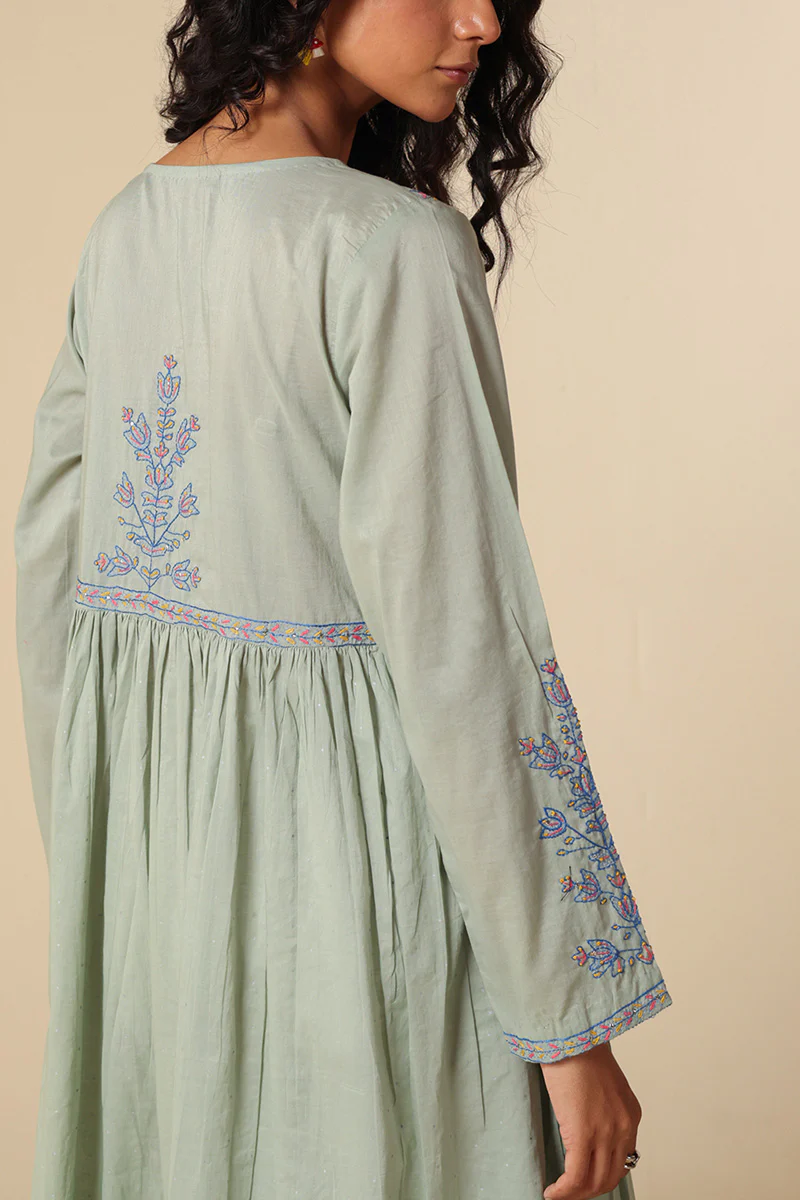 Multani Blue Hues Angrakha - Image 11