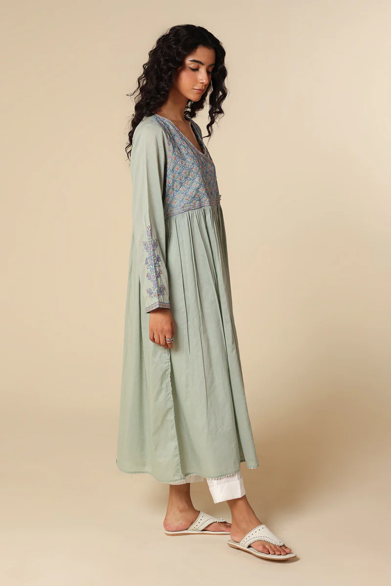 Multani Blue Hues Angrakha - Image 13